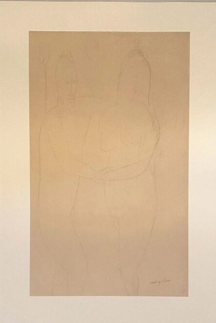 Amedeo Modigliani, ‘Adame et Eve’, 1959