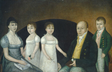 Johsua Johnson, ‘Family Group’, ca. 1800