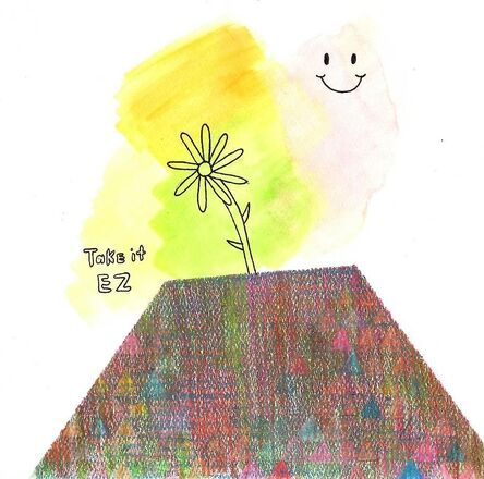 Okay Mountain, ‘7x7 Collaborative Drawing (#134)’, 2012