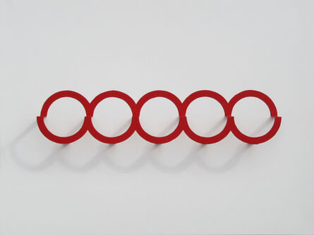 Emi Ozawa, ‘Five Red Circles’, 2018