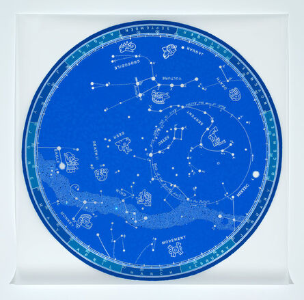 René Treviño, ‘Renaming the Constellations, Blue’, 2016