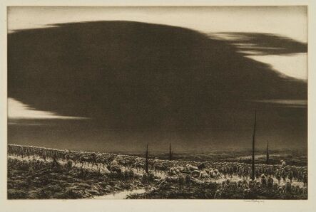 Kerr Eby, ‘September 13 1918, St.Mihiel (The Great Black Cloud)’, 1934