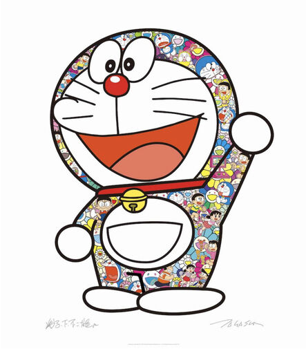 Takashi Murakami, ‘Doraemon Here We Go!’, 2019