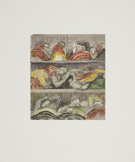 Henry Moore, ‘The shelter series sketchbook’, 1967