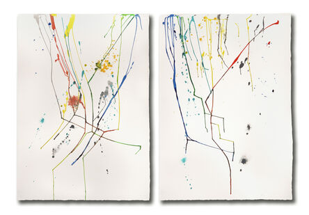 Ginny Sykes, ‘Tracers #1 (Diptych)’