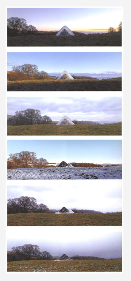 Andy Goldsworthy, ‘Stone Pile... the following day camling, Dumfriesshire’, 1996