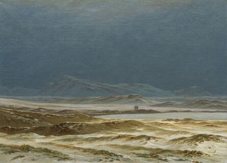 Caspar David Friedrich, ‘Northern Landscape, Spring’, ca. 1825