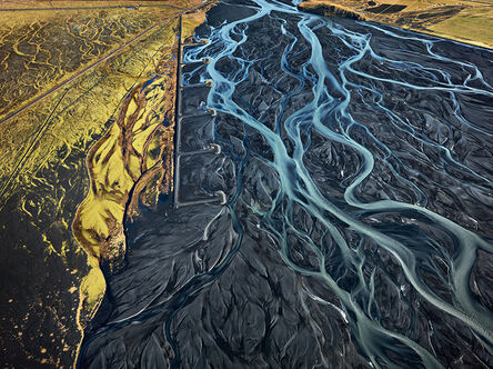 Edward Burtynsky, ‘Markarfljót River #1, Erosion Control, Southern Region, Iceland’, 2012