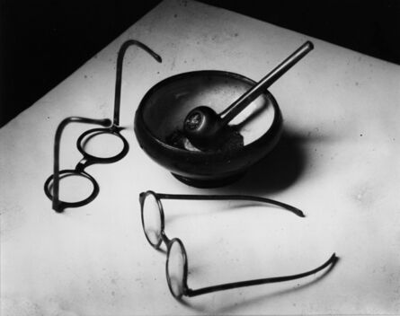 André Kertész, ‘Mondrian's Glasses and Pipe, Paris, France’, 1926/1970s