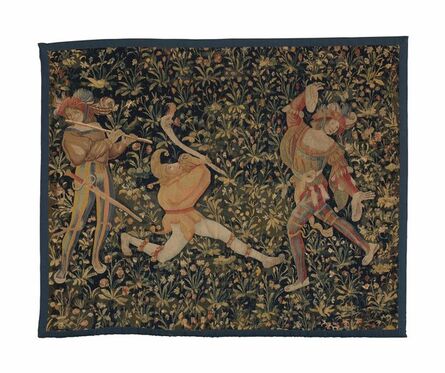 ‘A Franco-Flemish Pastoral Mille-Fleurs Tapestry’, early 16th century