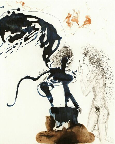 Salvador Dalí, ‘Oedipus and Sphinx (Oedipe Et Le Sphinx) Mythology Suite ’, 1964