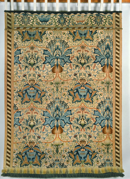 William Morris (1834-1896), ‘Artichoke embroidered wall-hanging’, 1877-1900