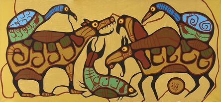 Norval Morrisseau, ‘Animal Unity’, 1978