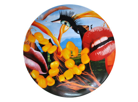 Jeff Koons, ‘Coupe Plate Lips’, 2013