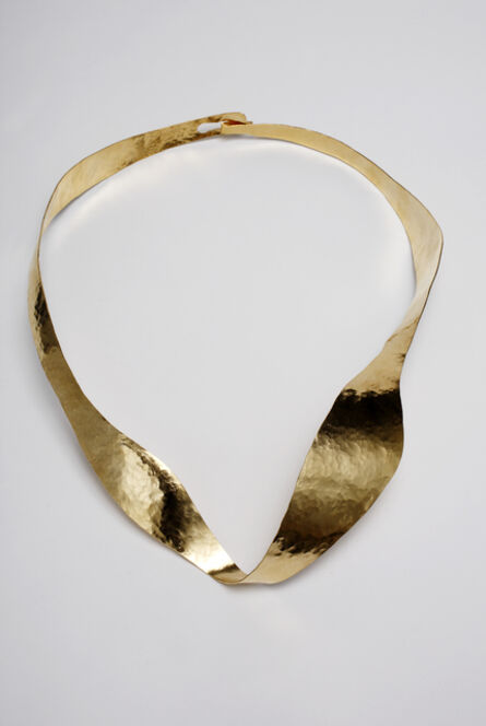 Jacques Jarrige, ‘Necklace gold plated "Halo" by Jacques Jarrige’, 2015
