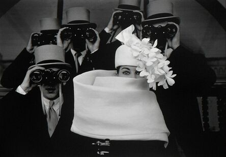 Frank Horvat, ‘Paris, for Jardin des Modes, Givenchy Hat (B)’, 1958