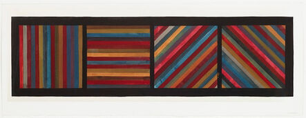 Sol LeWitt, ‘Lines in Four Directions’, 1991