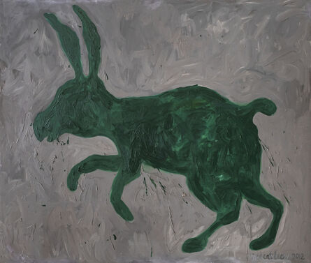 Vincent Leow, ‘Green Hare’, 2012