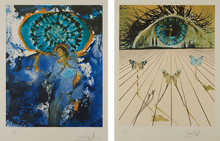 Salvador Dalí, ‘Ultra-Surrealistic Corpuscular Galutska; and The Eye of Surrealistic Time, from Memories of Surrealism’, 1971