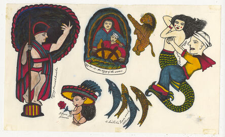 Rosie Camanga, ‘Untitled (Sailor Riding Mermaid)’, 1950-1980