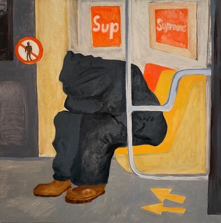 Jeff Bliumis, ‘Subway Series: Supreme ’, 2020