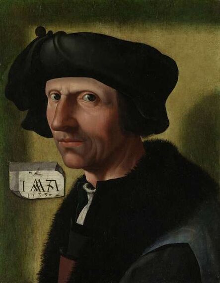 Workshop of Jacob Cornelisz. van Oostsanen, ‘Portrait of Jacob Cornelisz van Oostsanen’, ca. 1533