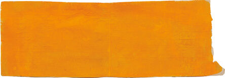 Suzan Frecon, ‘Horizontally Extended Orange (patched)’, 2011