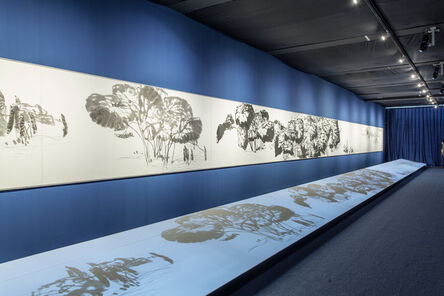 Pan Gongkai, ‘Ink Painting, Installation, Architecture and Theory view, "Pan Gongkai: Dispersion and Generation" at Zhejiang Art Museum’