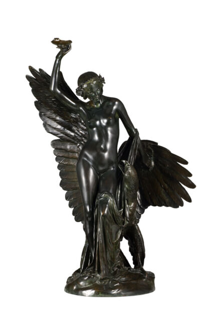 François Rude, ‘Hebe and the Eagle of Jupiter’, ca. 1860s