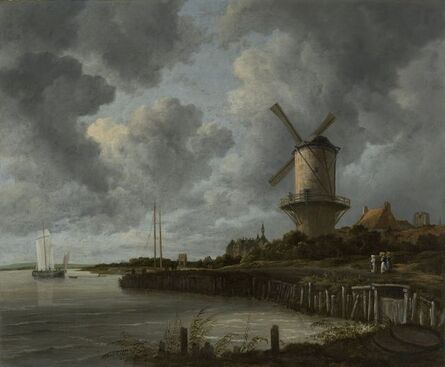 Jacob van Ruisdael, ‘The Windmill at Wijk bij Duurstede’, ca. 1668 -c. 1670