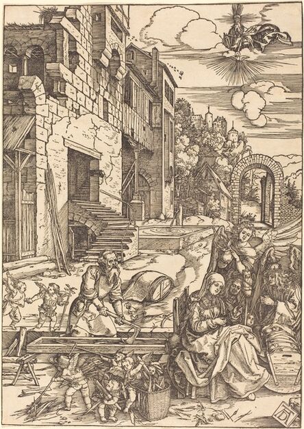 Albrecht Dürer, ‘Sojourn of the Holy Family in Egypt’, ca. 1504