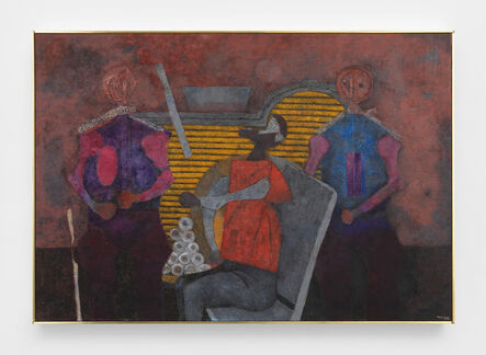 Rufino Tamayo, ‘Tres Personajes’, 1985