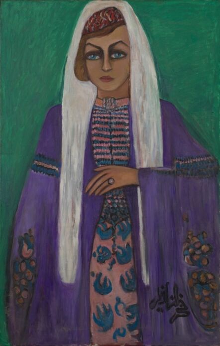 Fahrelnissa Zeid, ‘Janset Berkok Shami’, 1980-1990