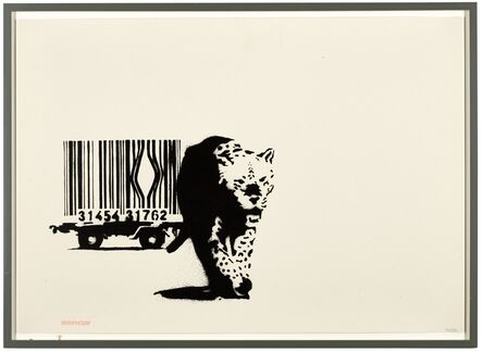 Banksy, ‘Barcode (Red Stamp)’, 2004