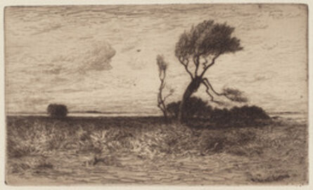 Robert Swain Gifford, ‘Near the Coast’, 1886