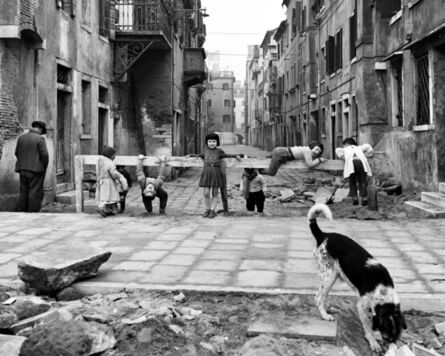 Elio Ciol, ‘Giochi a Chioggia’, 1961