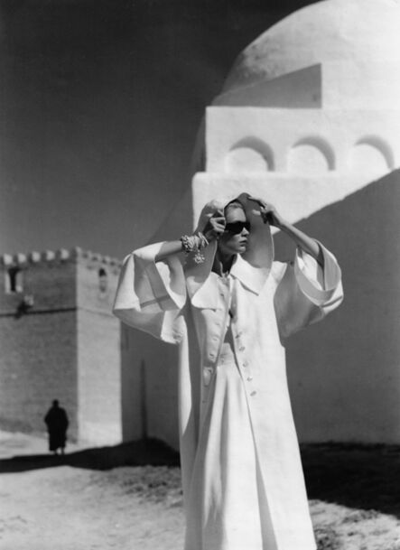 Louise Dahl-Wolfe, ‘Natalie in Grès Coat, Kairouan’, 1950