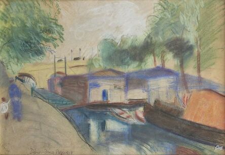 Rudolf Diener-Denes, ‘Un canal (a Canal), Paris’, 1927