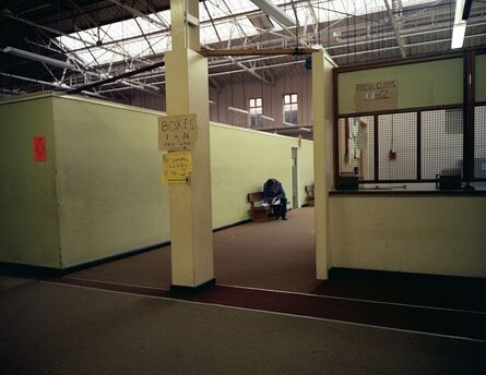 Paul Graham, ‘Man filling in Form, Dole Office, Liverpool, from the series Beyond Caring’, 1984