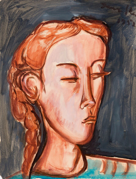 Irma Stern, ‘Portrait’, 1952