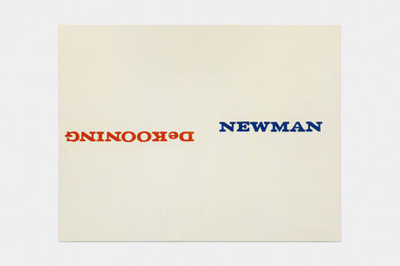 David Diao, ‘Barnett Newman: Which Way Up?’, 2014