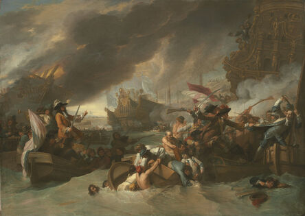 Benjamin West, ‘The Battle of La Hogue’, ca. 1778