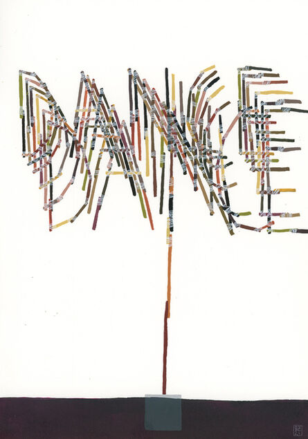 Balint Zsako, ‘Built From Sticks 34 (Dance, Dance, Dance, Dance, Dance, Dance)’, 2021
