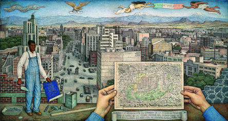 juan o'gorman, ‘Mexico City’, 1949