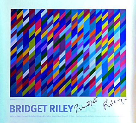 Bridget Riley, ‘Bridget Riley Flashback (Hand Signed)’, 2009