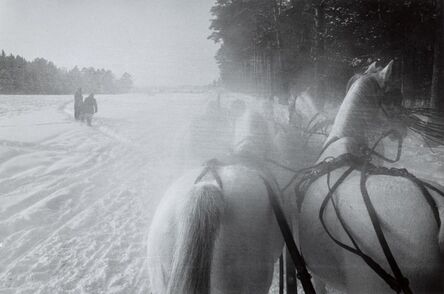 Inge Morath, ‘Sleigh Horses, Moscow’, 1965