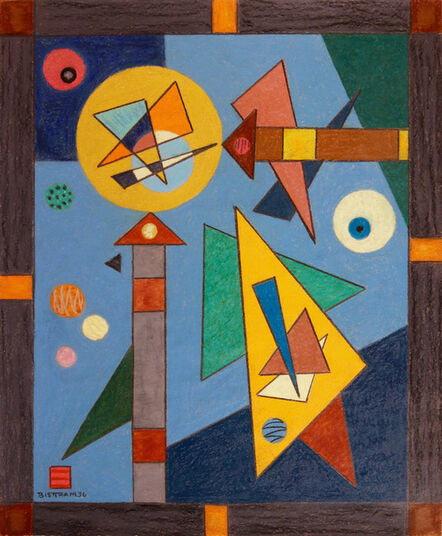 Emil Bisttram, ‘Geometric Abstract’, 1936