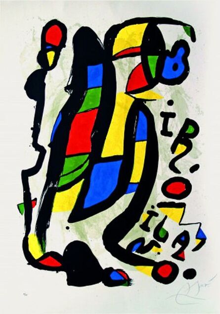 Joan Miró, ‘Mirò Milano’, 1981