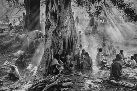 Sebastião Salgado, ‘Refugees Hiding Under Trees to Avoid Government Airplane Surveillance, Tigray, Ethiopia’, 1986
