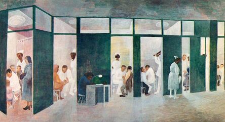 Bernard Perlin, ‘Hospital Corridor’, 1961